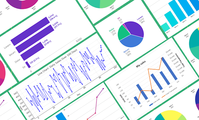 clean large excel datasets for accurate reports, records and analysis