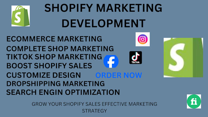 promote shopify store marketing boost ecommerce dropshipping traffic and sales