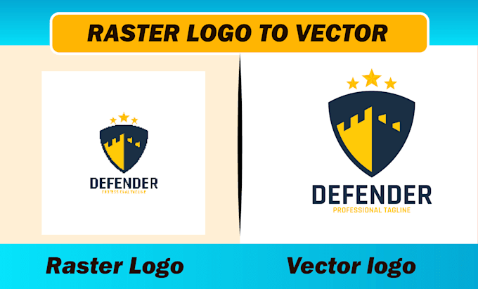 edit, fix, convert ai generated logo or image to vector