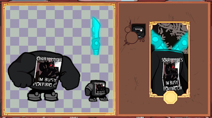 make a custom character for castle crashers