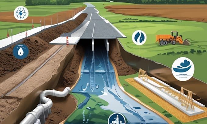 do drainage erosion control, flood management for texas