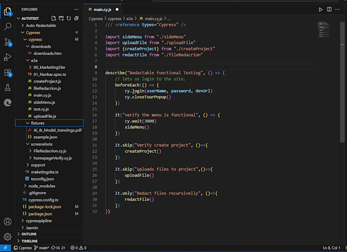 do automation testing for your web app using cypress or playwright with cicd