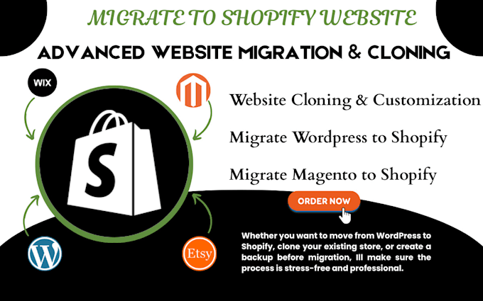 copy clone website move website migrate to shopify wordpress to shopify backup