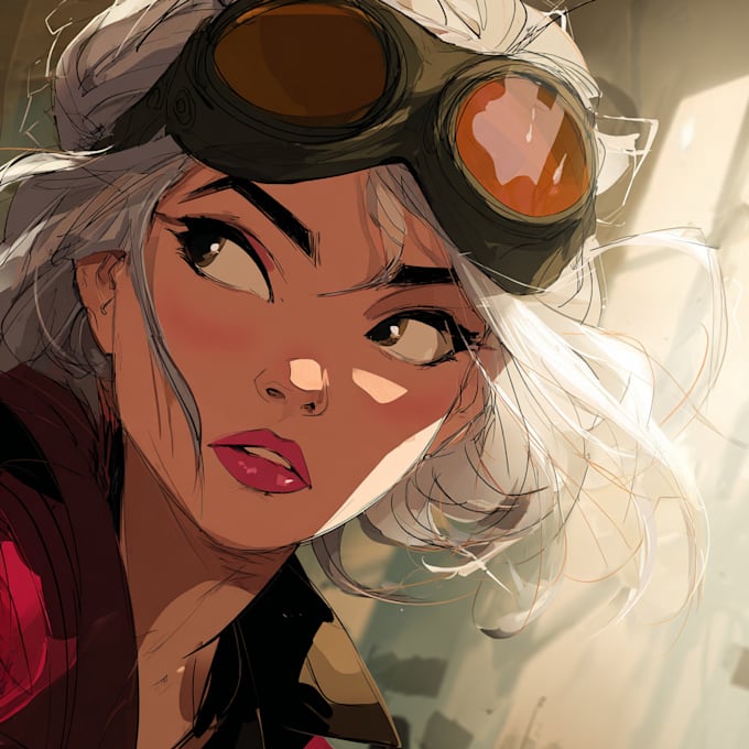 create comic book illustrations in your style