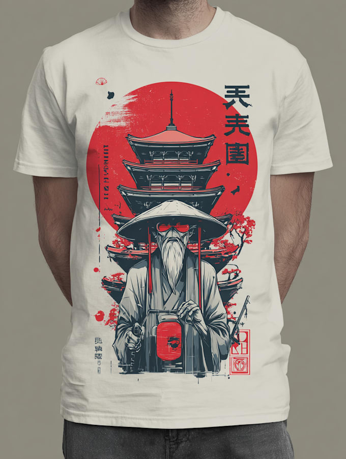 create a t shirt illustration