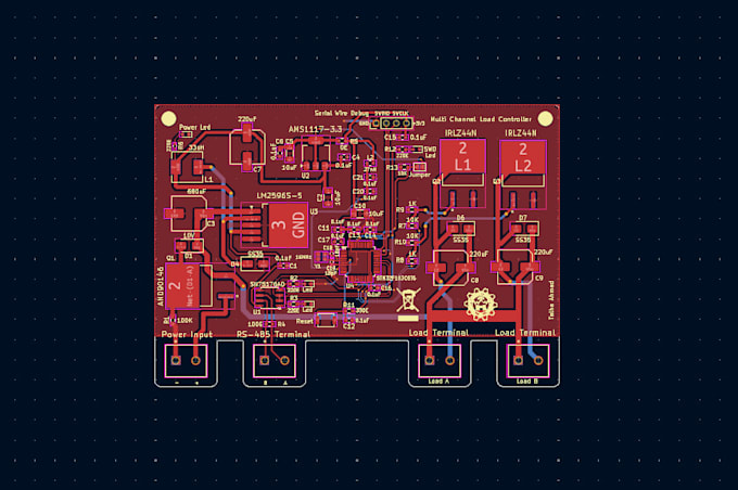 Design professional pcb and schematic in kicad, altium by Engrr_talha ...