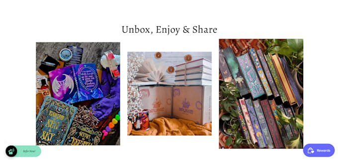 build book subscription box website for your subscription services, shopify