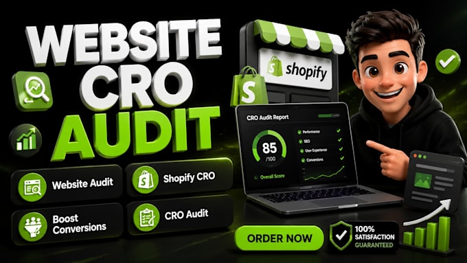 expert pro cro audit website audit shopify cro optimization to boost conversions