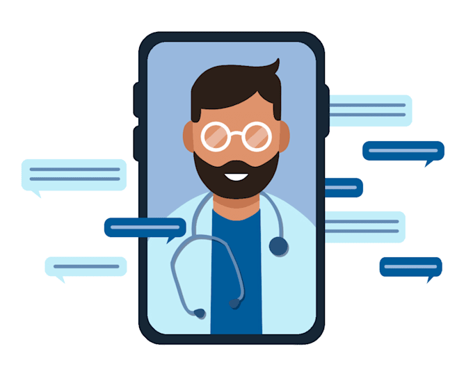 design 2d flat illustrations for your website and app