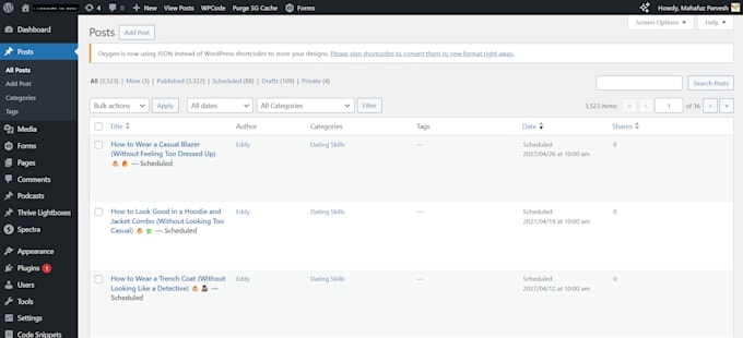 upload and format content on your wordpress site professionally