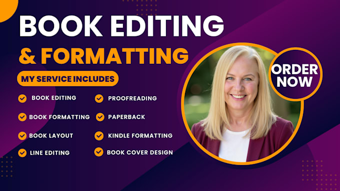 do book editing, book formatting, proofread novel  copy and line edit, paperback