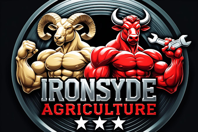 design professional bull logo