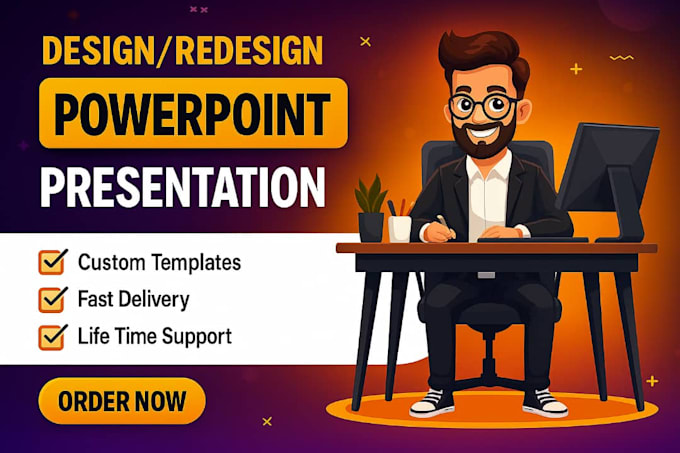 design professional presentation for canada business and startups