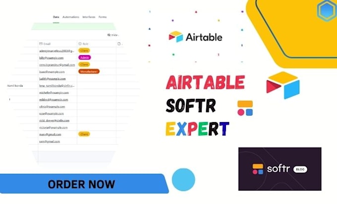 build airtable ai database, automate workflows with zapier, and design softr