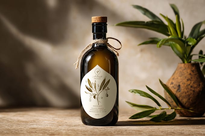 create organic product packaging or label design