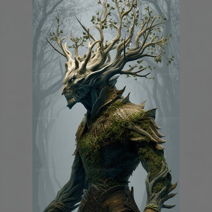 draw fantasy characters, creatures and places for you
