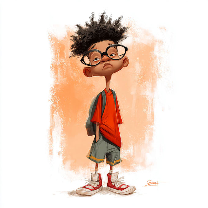 do comic cartoon character design