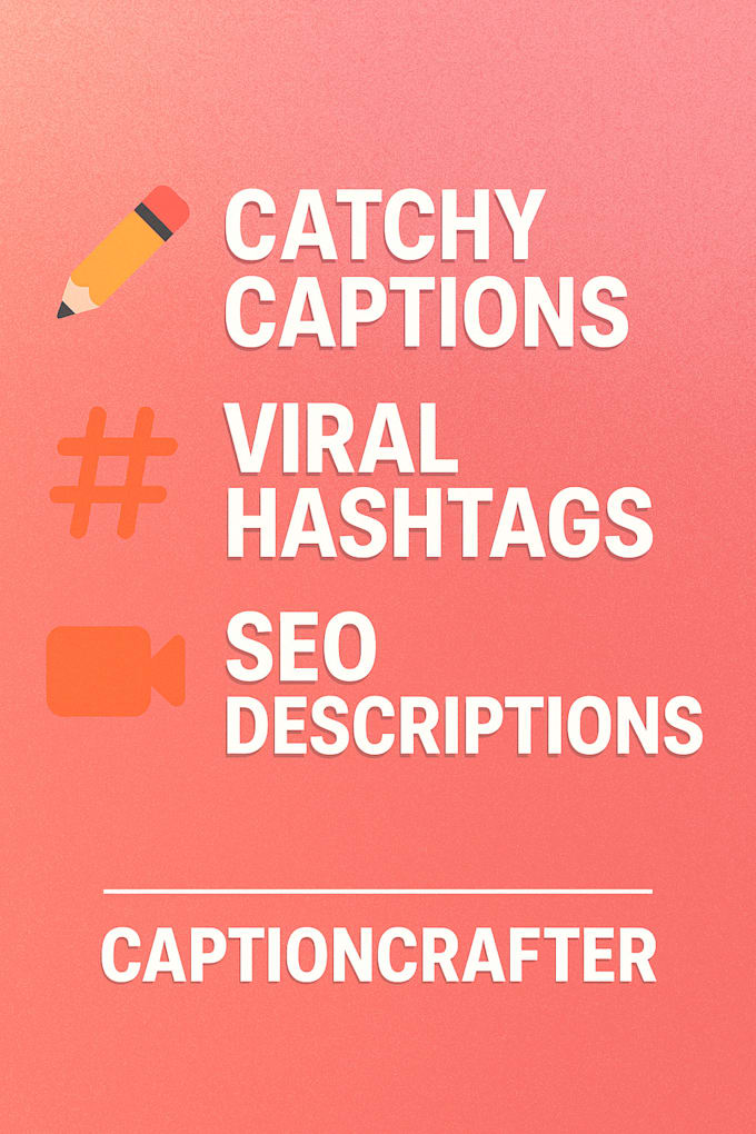 engaging captions trending hashtags and SEO descriptions for youtube  reels