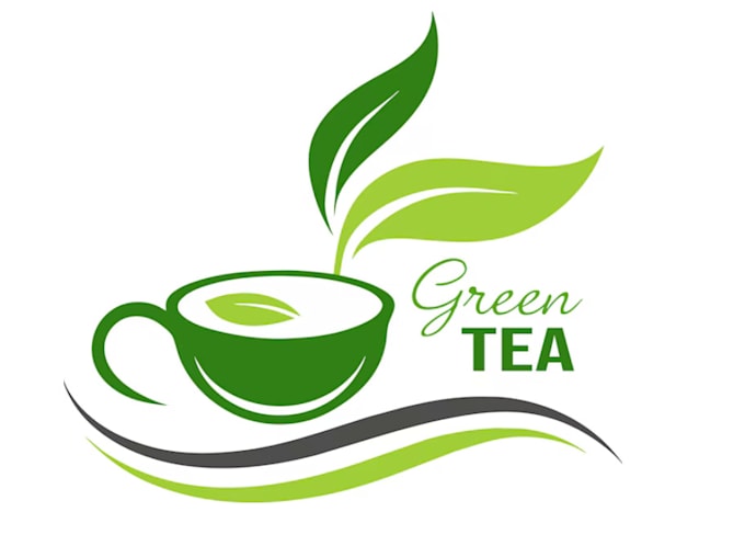 design coffee, tea, green tea logo for your brand