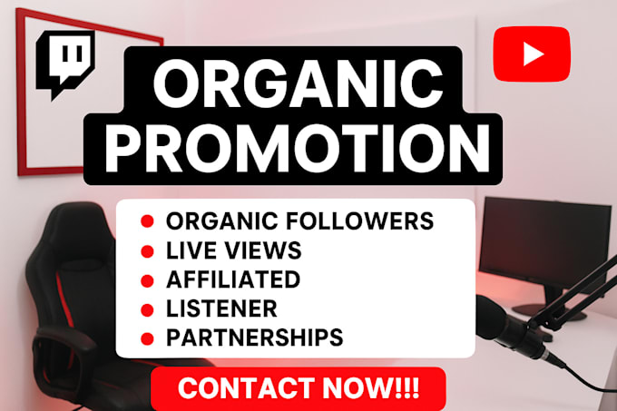 do twitch and kick promotion to gain live viewers growth kick and twitch partner