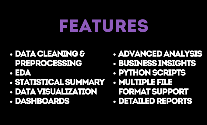 perform data cleaning and data analysis in python