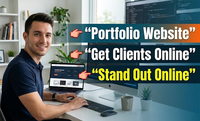 create a portfolio website that helps you get clients