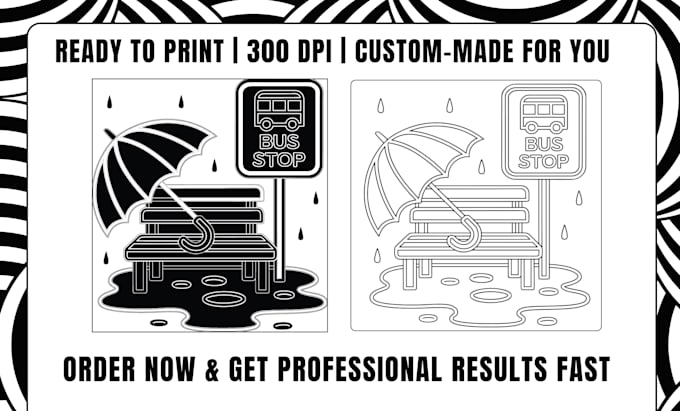 create custom monochrome coloring pages for amazon KDP in any niche