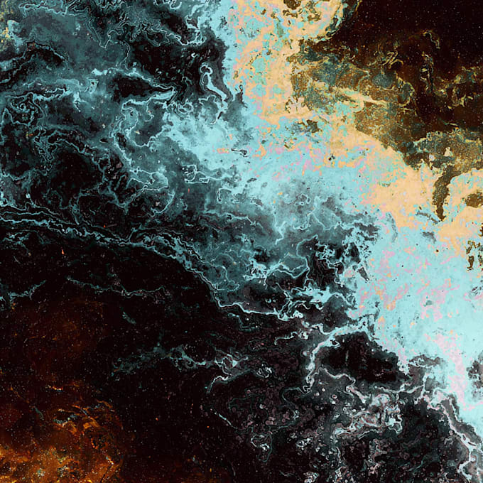 create a unique abstract art for you