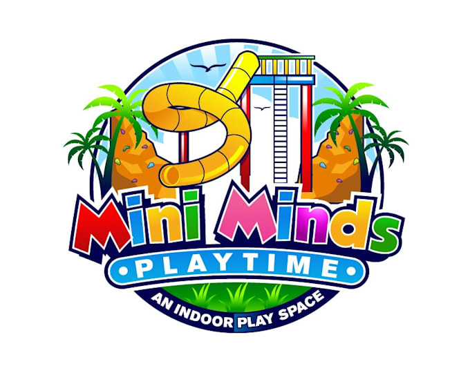 make any type playground logo with creative concept