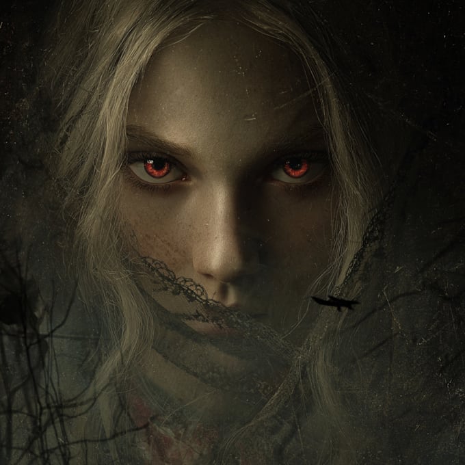 do horror book cover, ebook cover and kdp cover