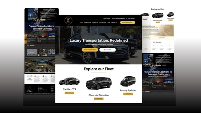 design and develop a responsive custom wordpress website