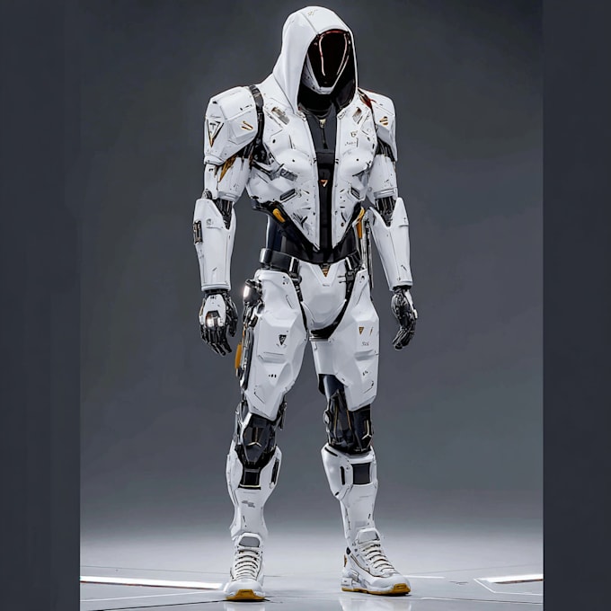 create your sci fi character, mecha character, robot etc