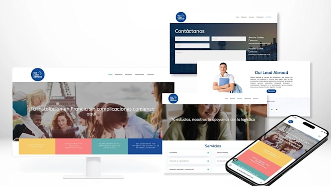 design divi elementor wordpress website with landing pages