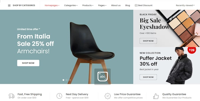 create a professional wordpress website and elementor stores