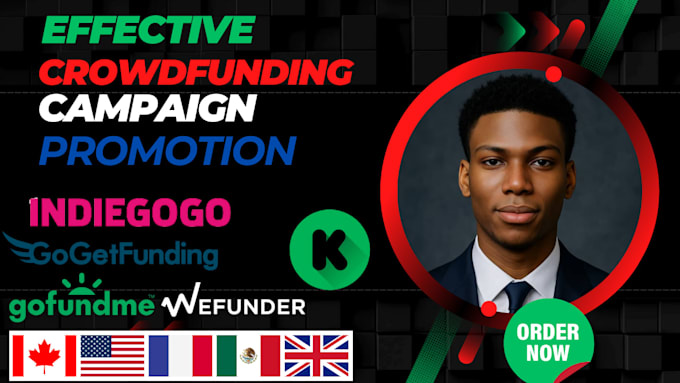 help you with backer donor active email lead for kickstarter indiegogo gofundme