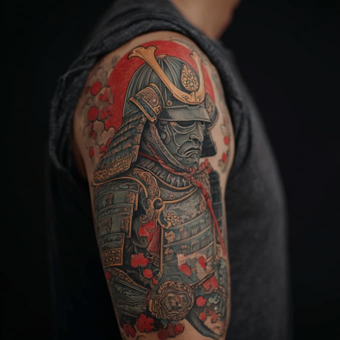 draw amazing japanese oriental tattoo