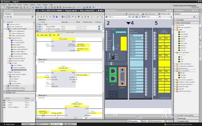 provide siemens plc, hmi, and scada support and guidance