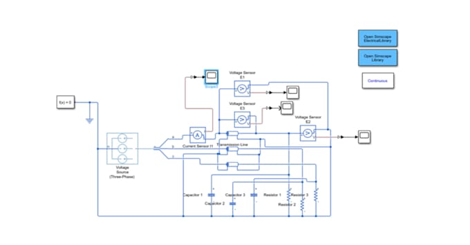 simulate electrical engineering systems in matlab simulink