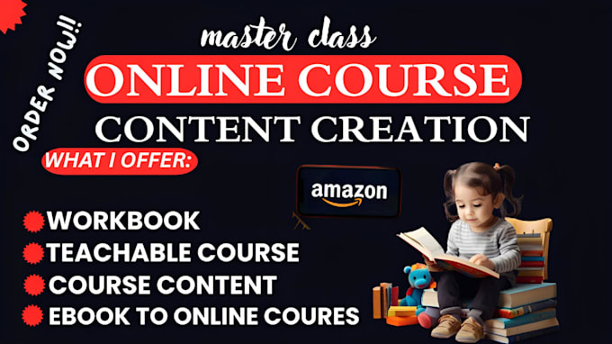 create engaging ebooks, online course content, teachable courses and workbook
