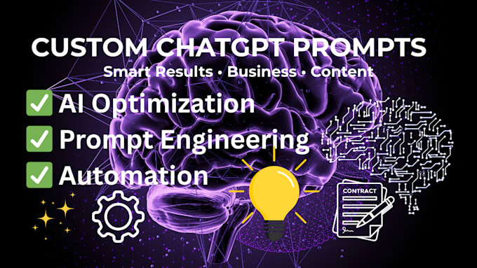 be your chatgpt ai prompt engineer for custom prompt and smart results