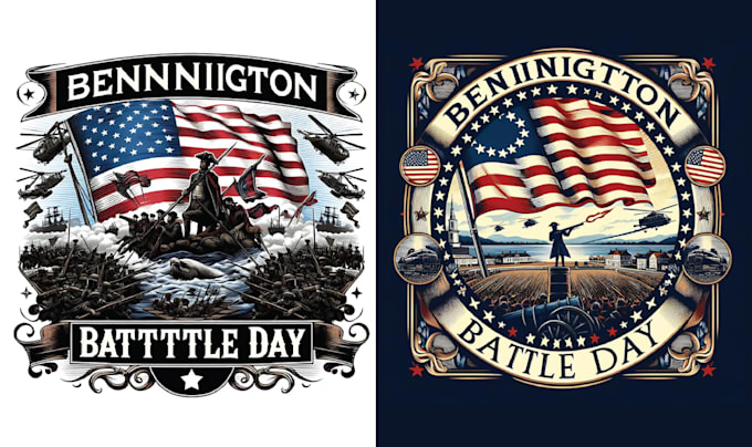 make custom retro army military flag soldiers logo