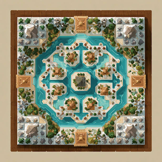 create board game map design