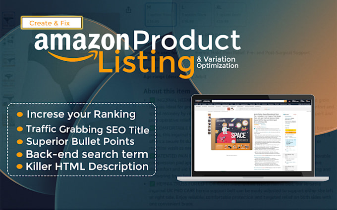 professionally create amazon listings and fix parent child or variation errors