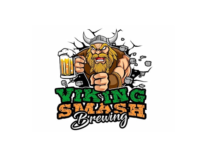 create professional and specially viking logo design