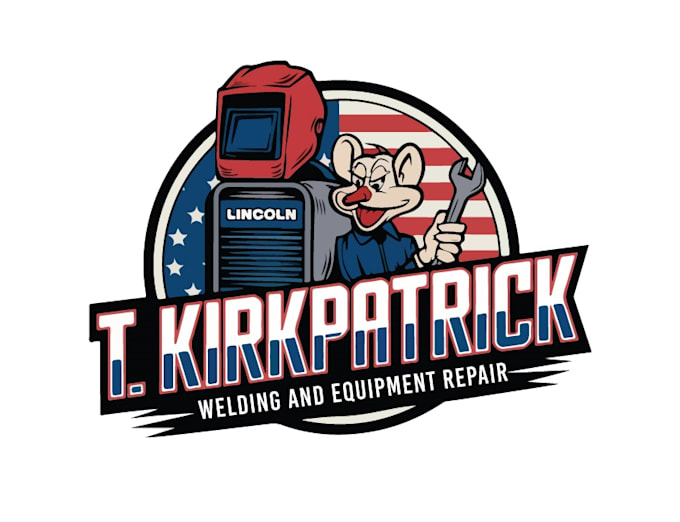 design professional welding and equipment repair logo