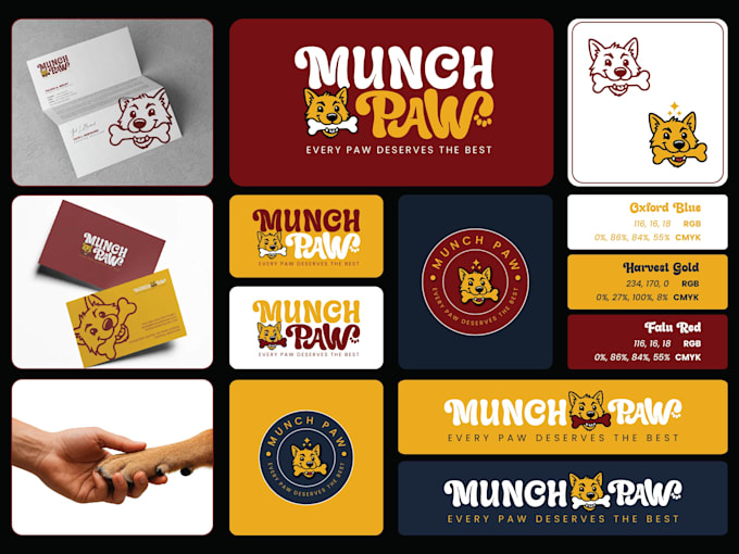 create custom pet logo and animal branding design