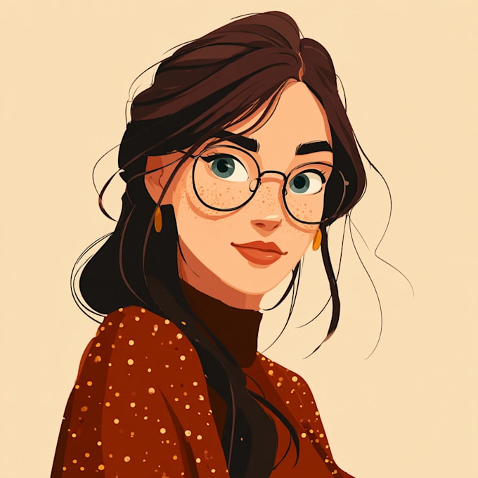 design an a vector portrait for you