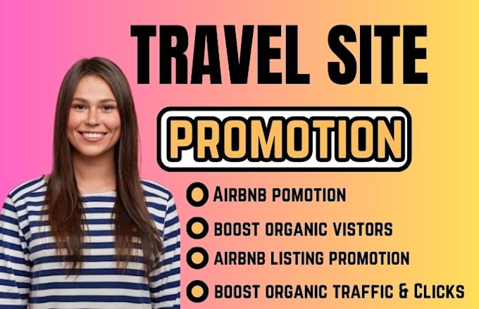 do travel site promotion to increase traffic and bookings, solo ads promotion