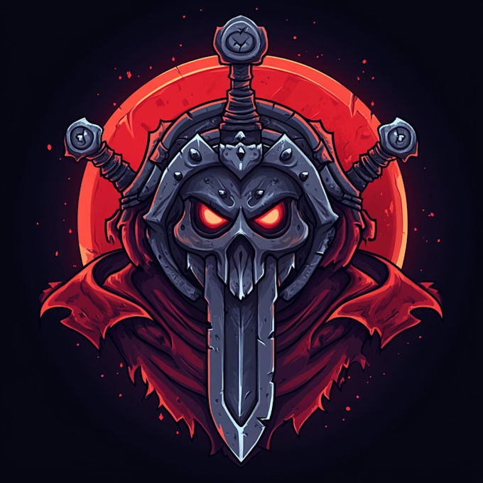 create a fantasy game logo