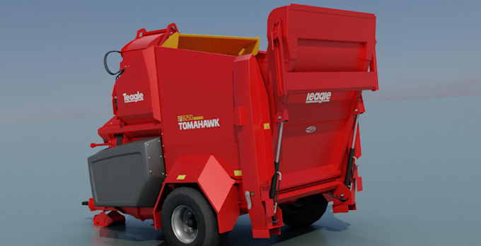 model farming simulator, excavator, tractor pbr texture,3d solid work, blender